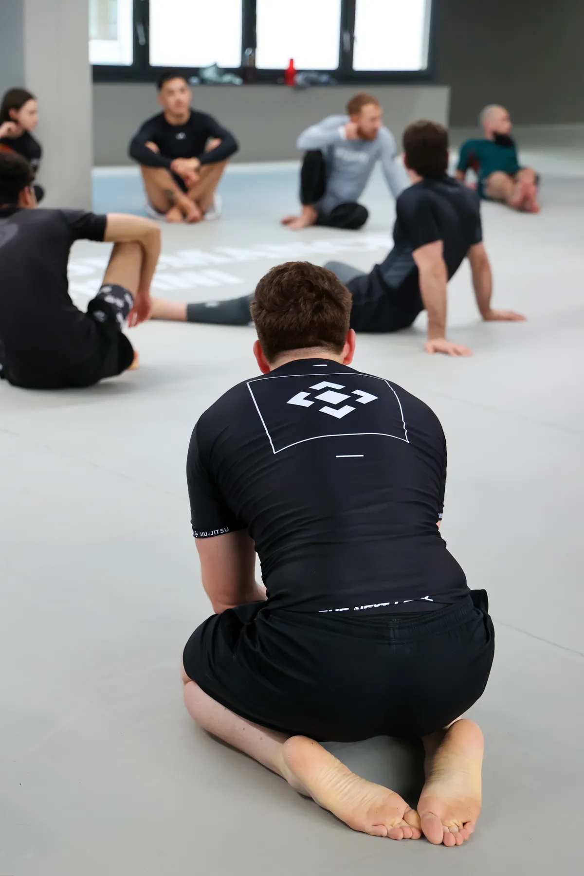 Elevate Jiu Jitsu Trikot beim BJJ-Training in München-Westend